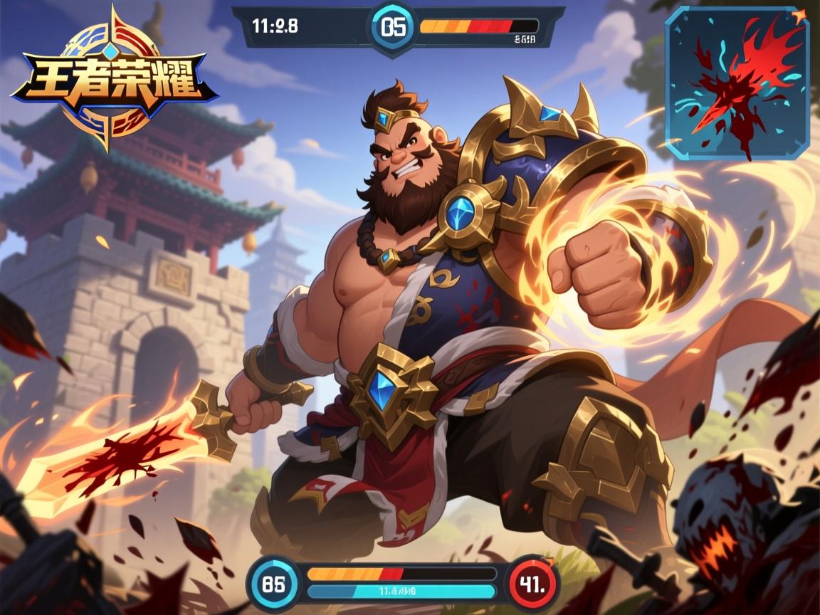 王者荣耀程咬金连招技巧,如何控制血量提升伤害,怎样越塔收割残血? 王者荣耀程咬金连招技巧,如何控制血量提升伤害,怎样越塔收割残血?