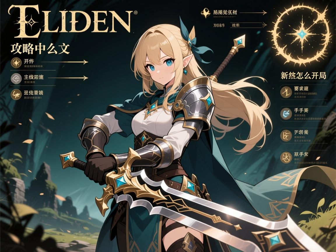 艾尔登法环攻略中文,新手怎么开局,武器怎么强化,主线怎么推进 艾尔登法环攻略中文,新手怎么开局,武器怎么强化,主线怎么推进