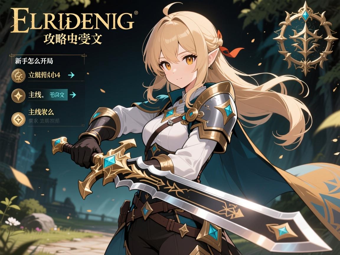 艾尔登法环攻略中文,新手怎么开局,武器怎么强化,主线怎么推进 艾尔登法环攻略中文,新手怎么开局,武器怎么强化,主线怎么推进