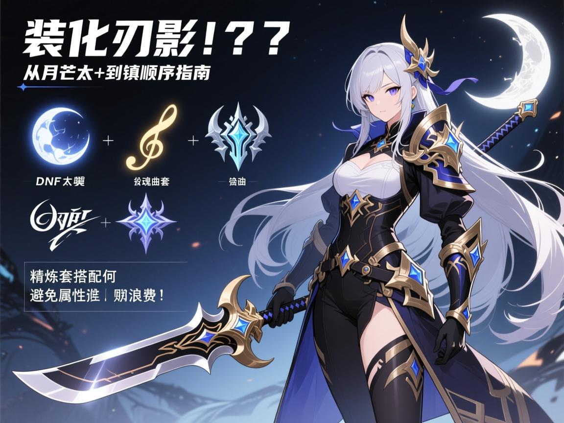 DNF刃影装备强化顺序指南:从月芒太刀到镇魂曲套,精炼套搭配如何避免属性浪费 DNF刃影装备强化顺序指南:从月芒太刀到镇魂曲套,精炼套搭配如何避免属性浪费