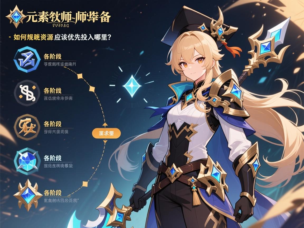 元素师装备强化顺序攻略,如何规划从零到毕业的装备路线?,各阶段资源应该优先投入哪里? 元素师装备强化顺序攻略,如何规划从零到毕业的装备路线?,各阶段资源应该优先投入哪里?