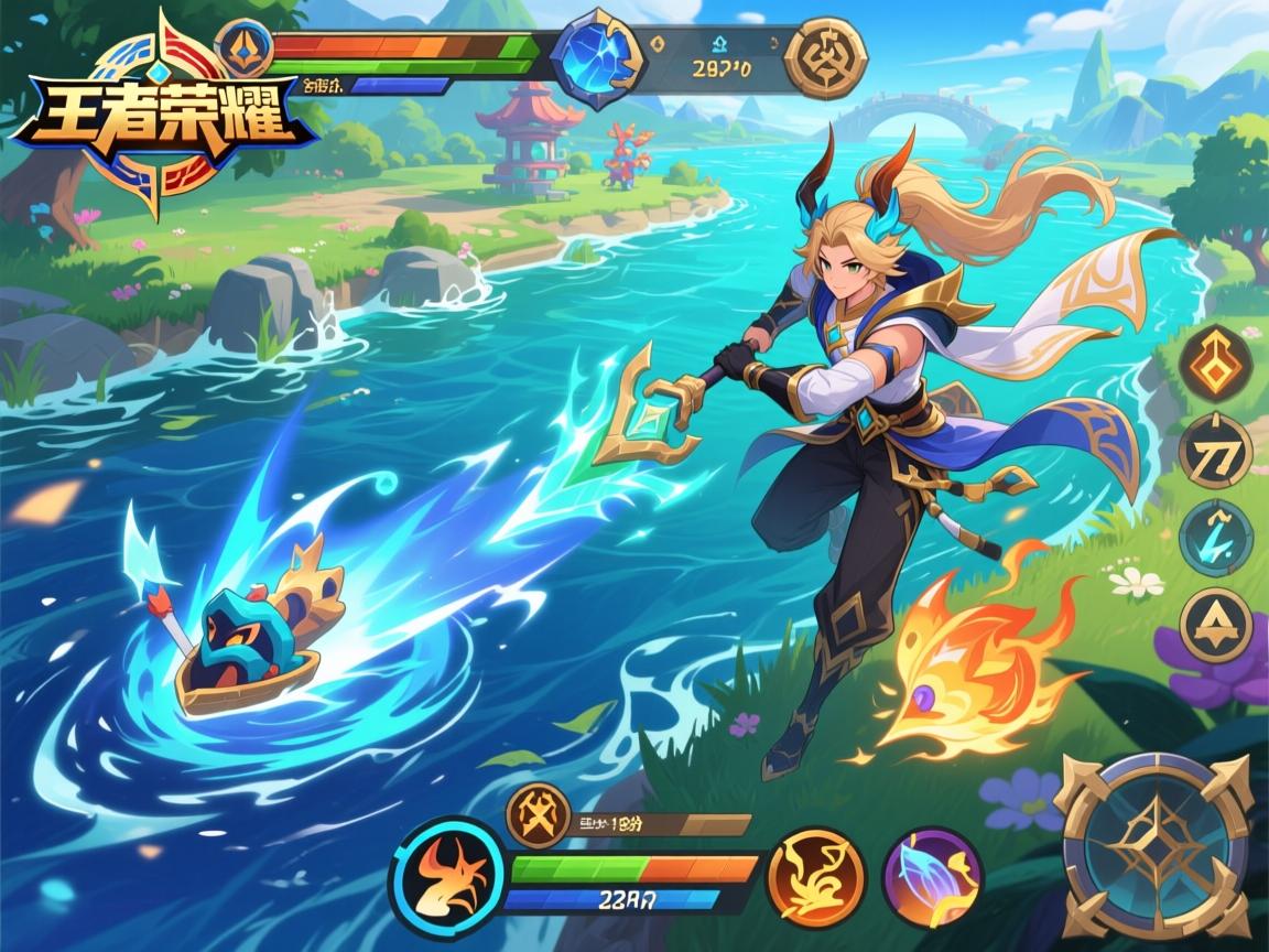 王者荣耀海域连招技巧,澜如何快速叠被动,怎样利用河道加速,连招顺序有哪些 王者荣耀海域连招技巧,澜如何快速叠被动,怎样利用河道加速,连招顺序有哪些