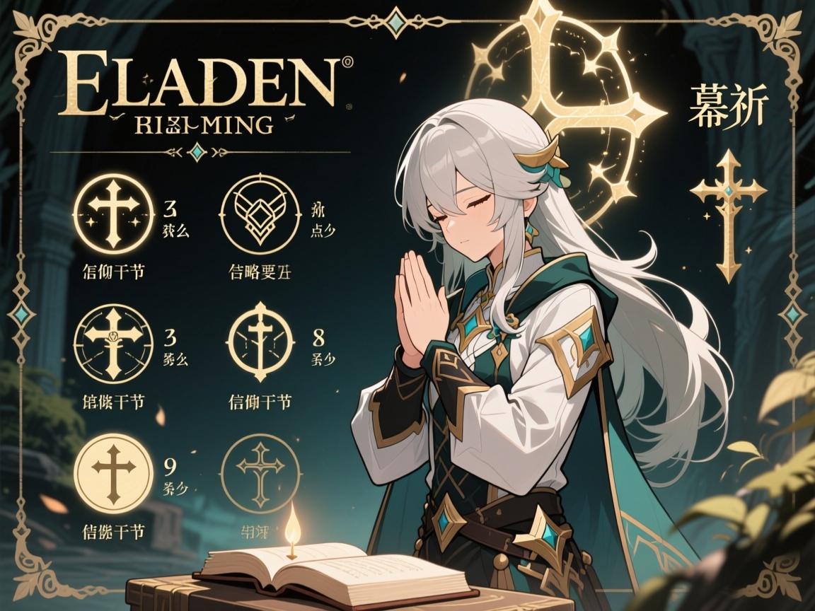 艾尔登法环祈福攻略,祷告怎么获得,信仰点多少,圣印记怎么选 艾尔登法环祈福攻略,祷告怎么获得,信仰点多少,圣印记怎么选