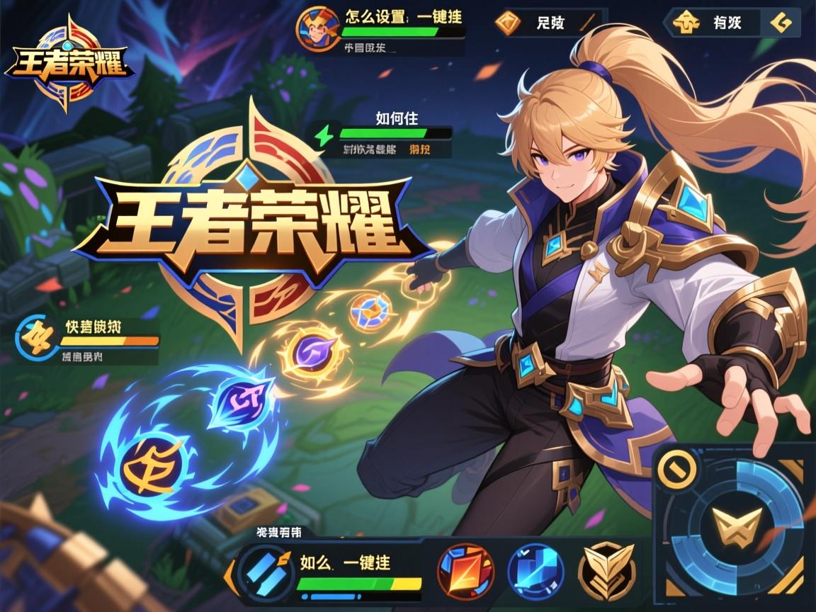 王者荣耀快捷连招技巧,怎么设置一键连招,如何记住复杂连招,怎样练习最有效 王者荣耀快捷连招技巧,怎么设置一键连招,如何记住复杂连招,怎样练习最有效