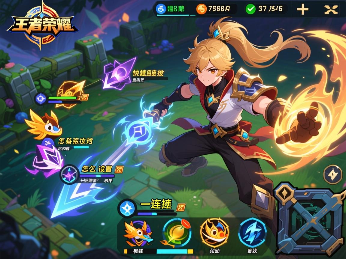 王者荣耀快捷连招技巧,怎么设置一键连招,如何记住复杂连招,怎样练习最有效 王者荣耀快捷连招技巧,怎么设置一键连招,如何记住复杂连招,怎样练习最有效