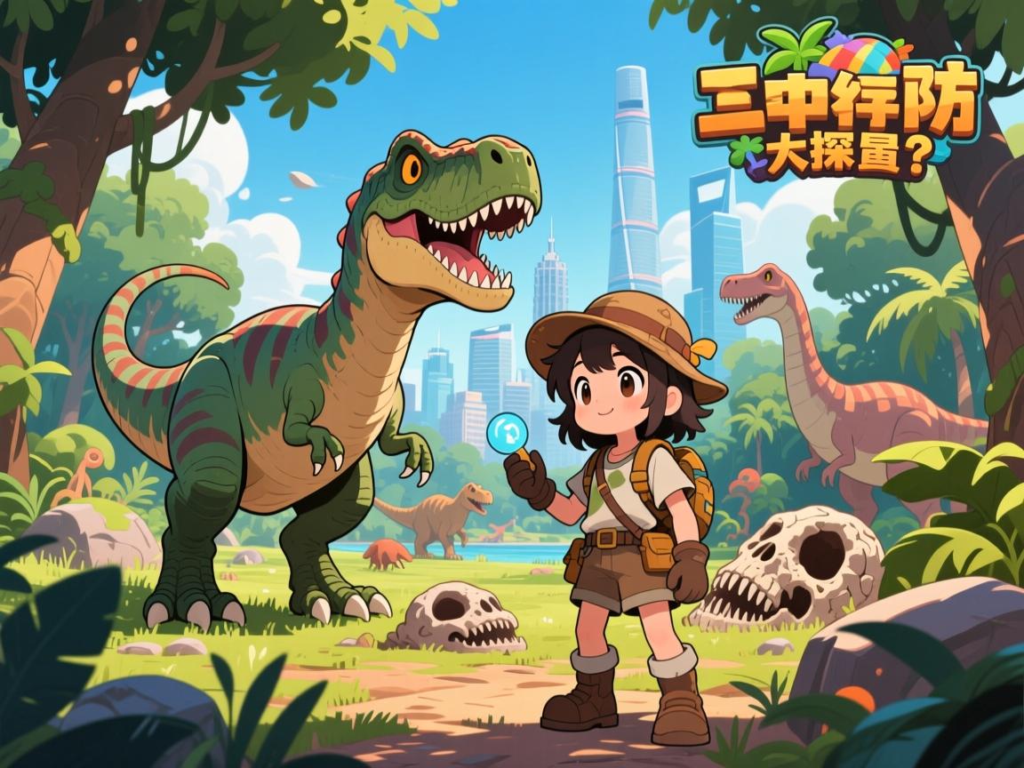 恐龙部落探秘:新游戏如何引发化石保护思考,上海大展有何看点? 恐龙部落探秘:新游戏如何引发化石保护思考,上海大展有何看点?
