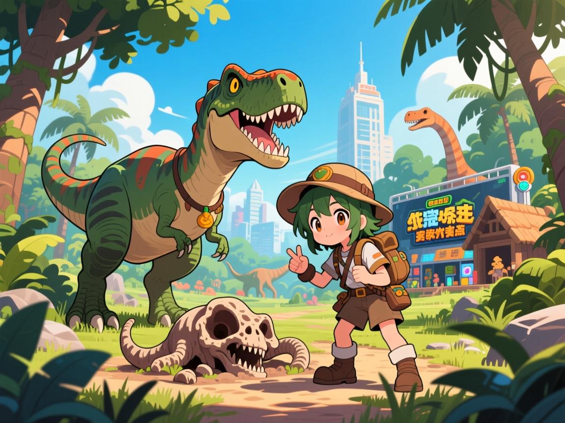 恐龙部落探秘:新游戏如何引发化石保护思考,上海大展有何看点? 恐龙部落探秘:新游戏如何引发化石保护思考,上海大展有何看点?