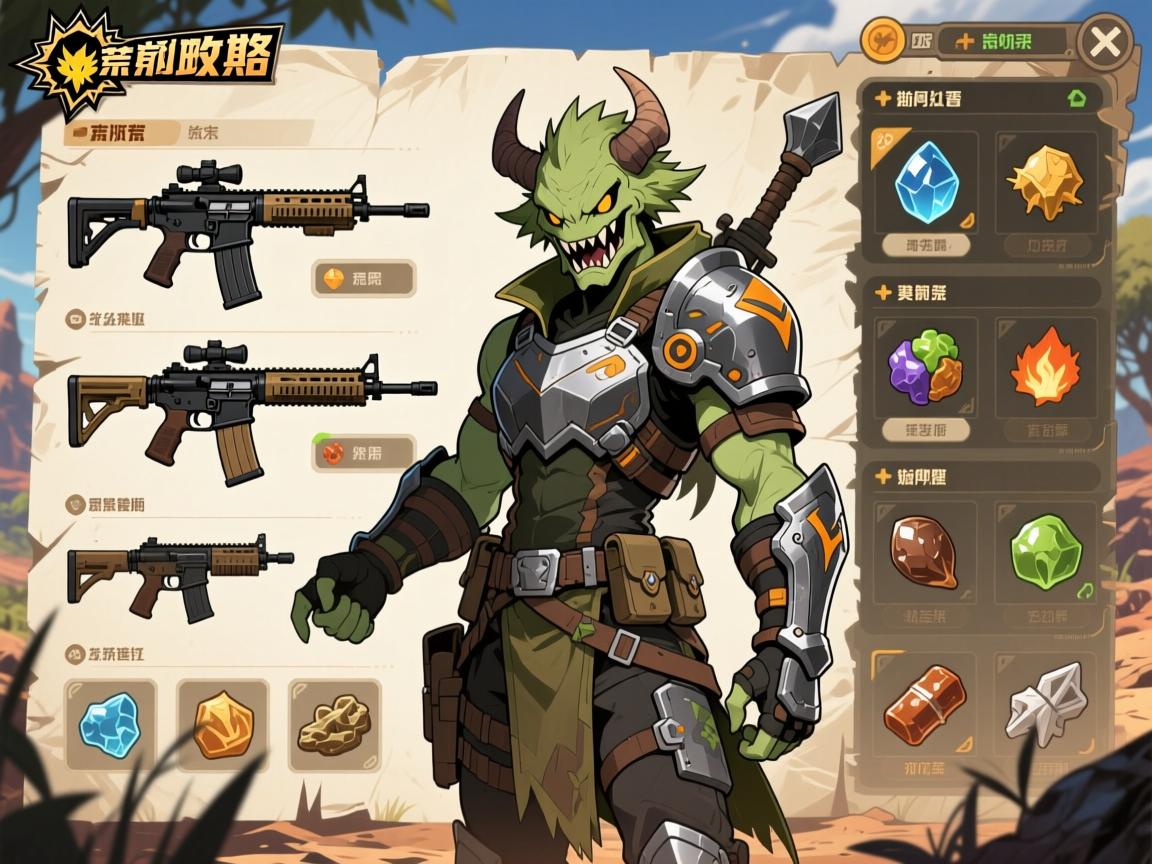 怪物猎人荒野前期开荒攻略,武器怎么选,防具怎么搭配,资源如何管理 怪物猎人荒野前期开荒攻略,武器怎么选,防具怎么搭配,资源如何管理