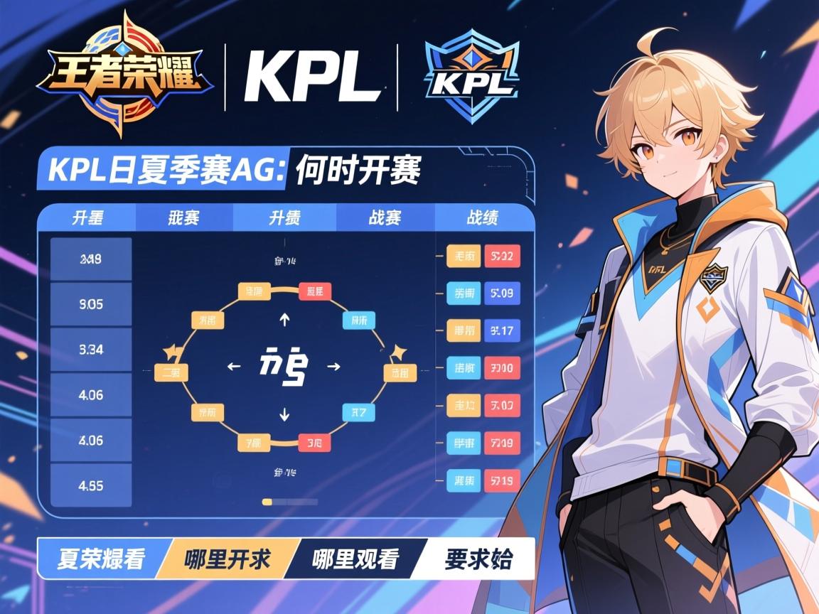 王者荣耀夏季赛AG赛程表KPL丨何时开始,战绩如何,哪里观看 王者荣耀夏季赛AG赛程表KPL丨何时开始,战绩如何,哪里观看