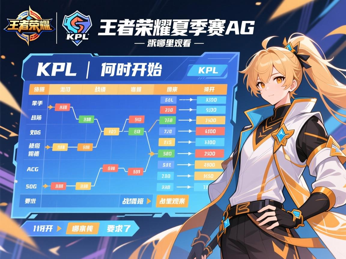 王者荣耀夏季赛AG赛程表KPL丨何时开始,战绩如何,哪里观看 王者荣耀夏季赛AG赛程表KPL丨何时开始,战绩如何,哪里观看