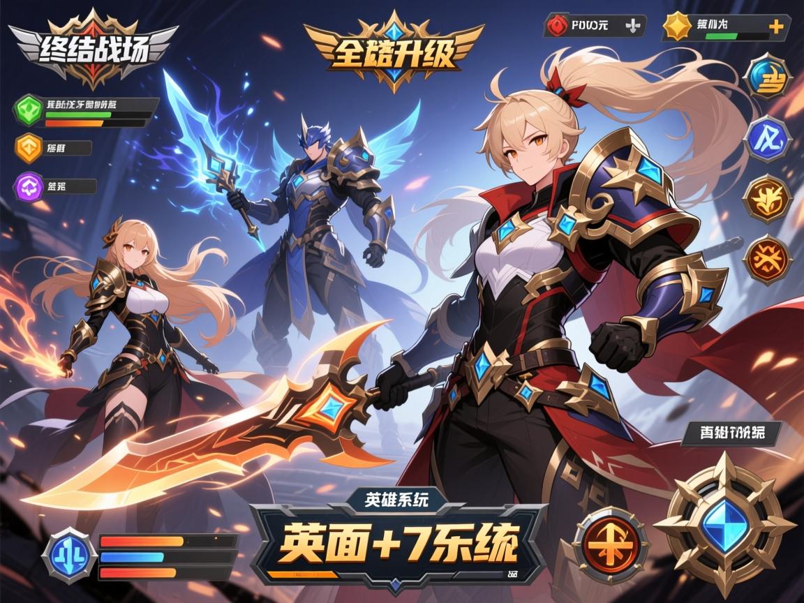 终结战场全面升级五种玩法+英雄系统 终结战场全面升级五种玩法+英雄系统