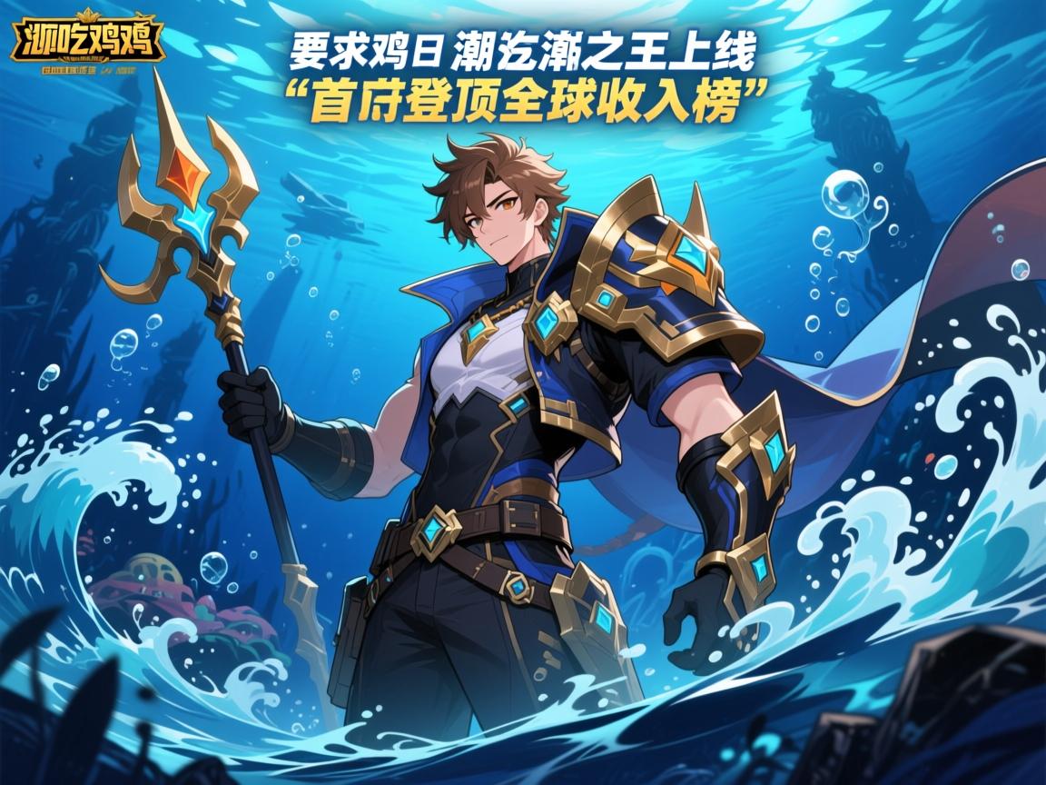 深海吃鸡潮汐之王上线首日登顶全球收入榜 深海吃鸡潮汐之王上线首日登顶全球收入榜