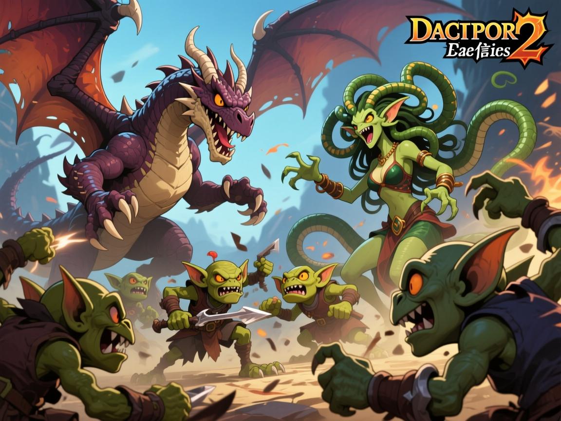 卡普空龙之信条2新引擎首曝 哥布林群攻与美杜莎 卡普空龙之信条2新引擎首曝 哥布林群攻与美杜莎