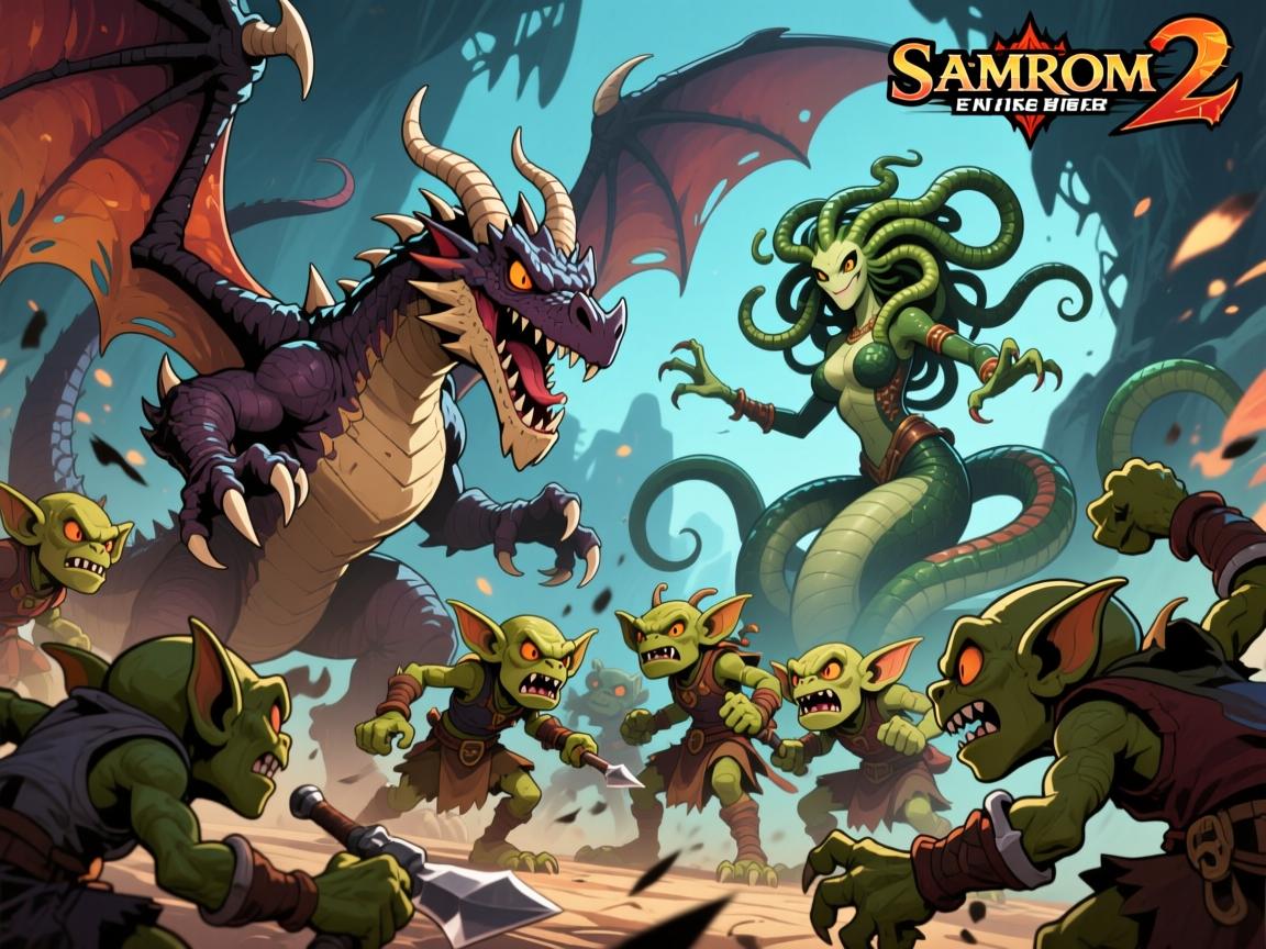 卡普空龙之信条2新引擎首曝 哥布林群攻与美杜莎 卡普空龙之信条2新引擎首曝 哥布林群攻与美杜莎