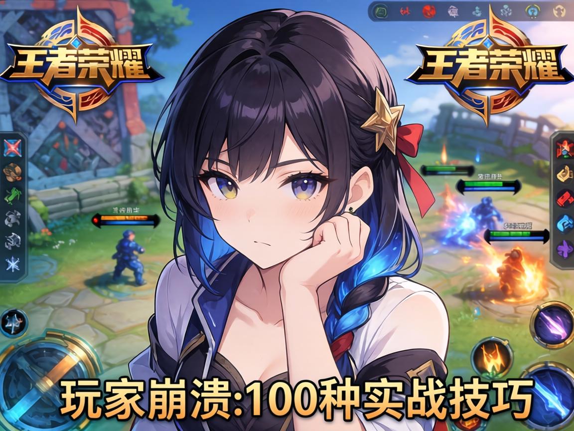 王者荣耀玩家崩溃的100种实战技巧 王者荣耀玩家崩溃的100种实战技巧