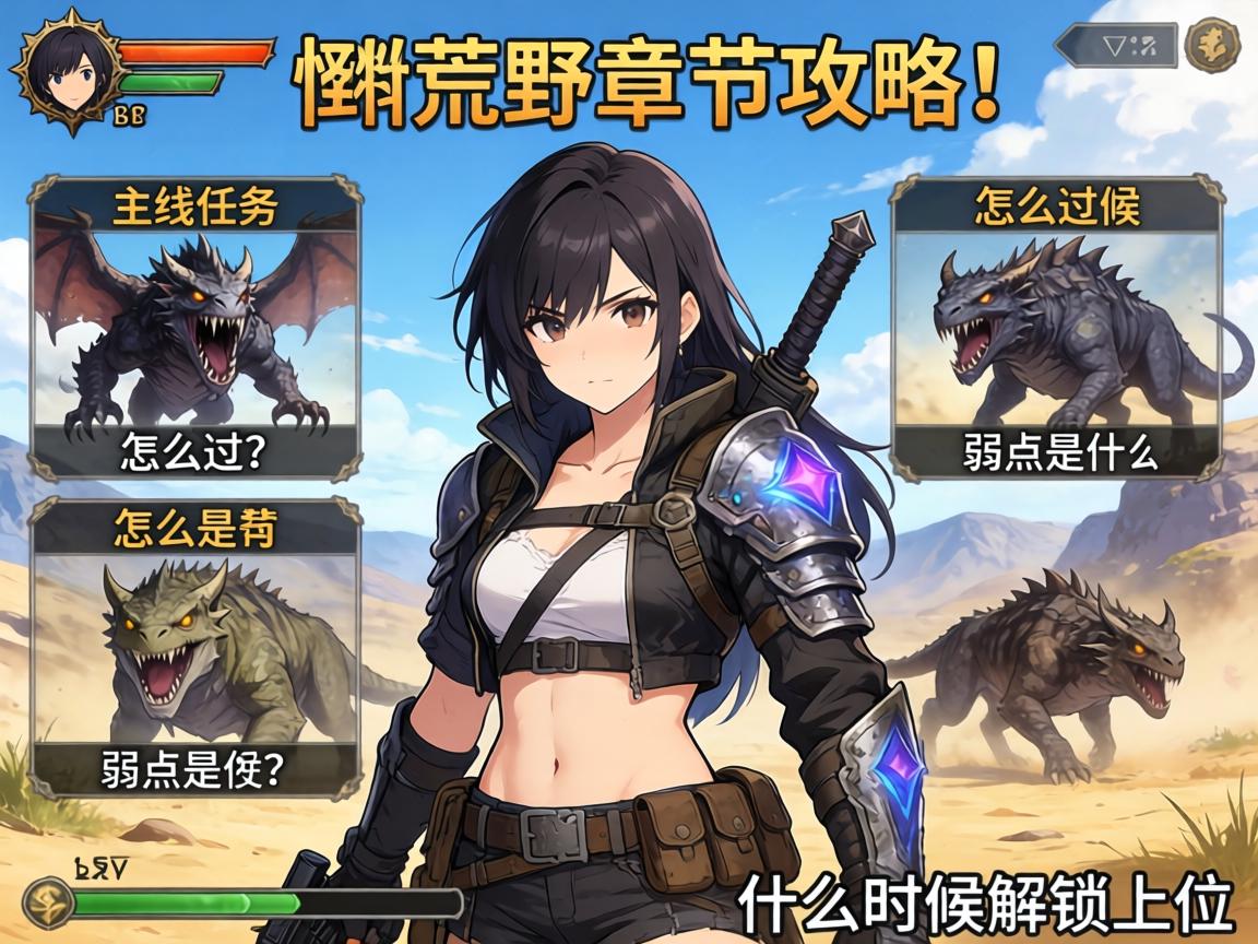 怪物猎人荒野章节攻略,主线任务怎么过,怪物弱点是什么,什么时候解锁上位 怪物猎人荒野章节攻略,主线任务怎么过,怪物弱点是什么,什么时候解锁上位