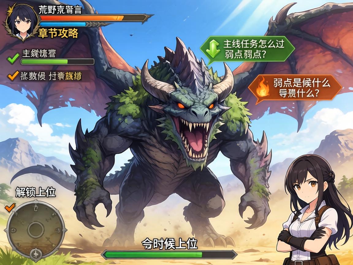 怪物猎人荒野章节攻略,主线任务怎么过,怪物弱点是什么,什么时候解锁上位 怪物猎人荒野章节攻略,主线任务怎么过,怪物弱点是什么,什么时候解锁上位
