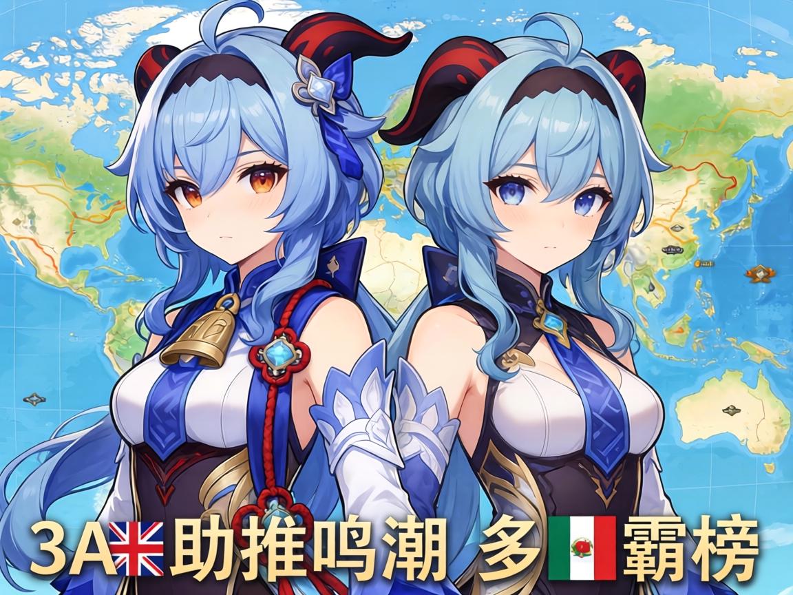 双形态角色+3A地图助推鸣潮多国霸榜 双形态角色+3A地图助推鸣潮多国霸榜