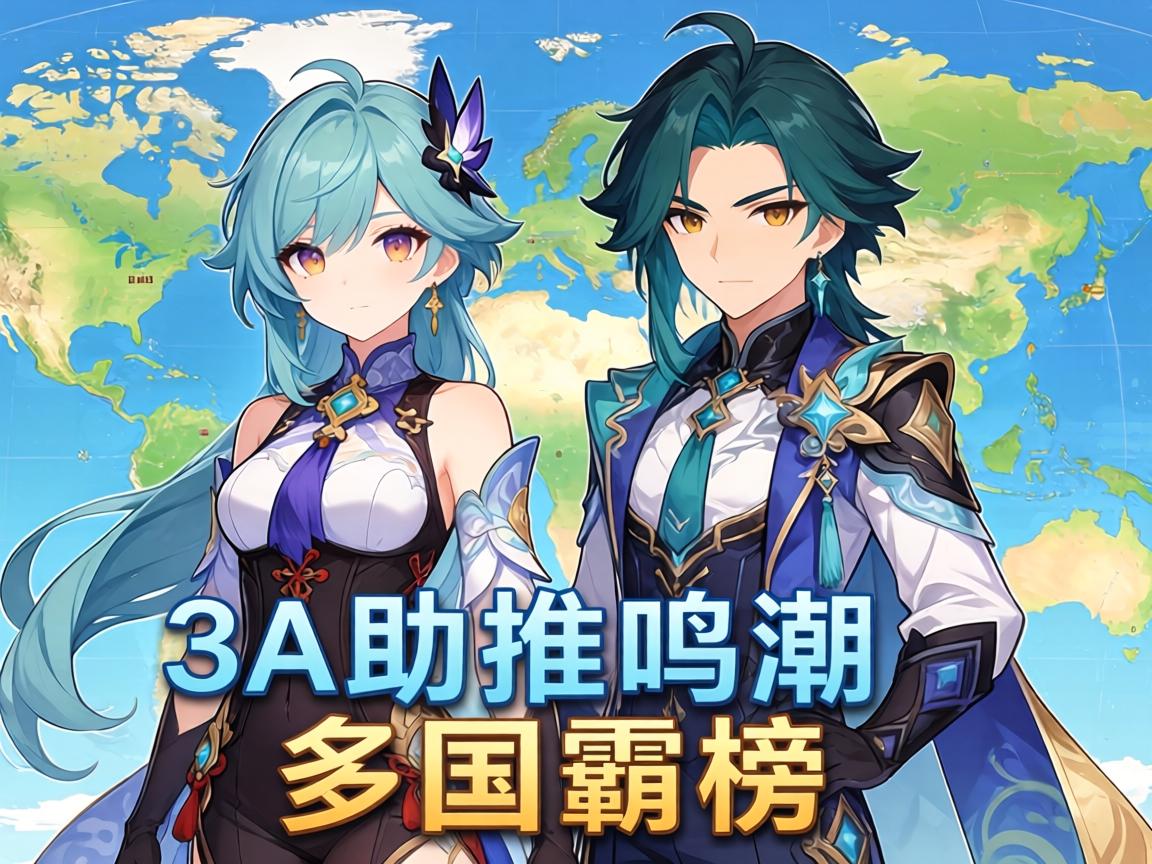 双形态角色+3A地图助推鸣潮多国霸榜 双形态角色+3A地图助推鸣潮多国霸榜