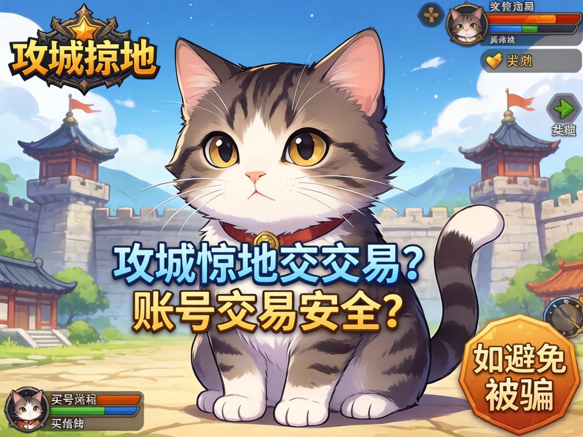 攻城掠地交易猫,账号交易安全吗,买号流程怎么样,如何避免被骗 攻城掠地交易猫,账号交易安全吗,买号流程怎么样,如何避免被骗