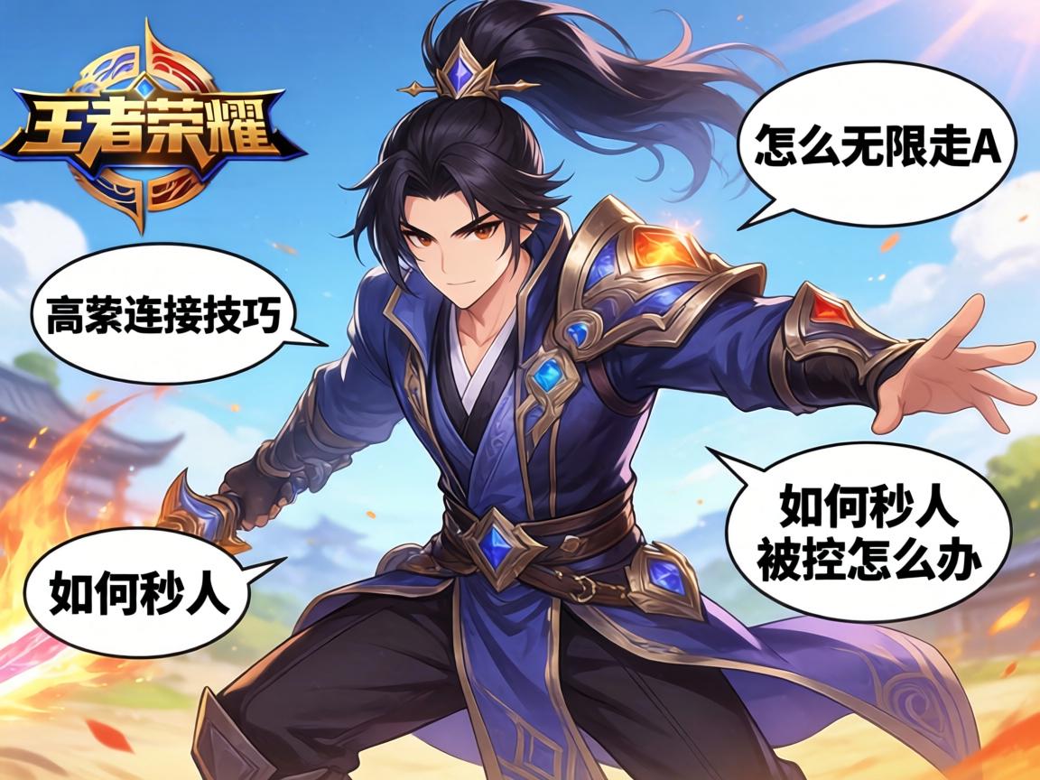 王者荣耀狄仁杰连招技巧,怎么无限走A,如何秒人,被控怎么办 王者荣耀狄仁杰连招技巧,怎么无限走A,如何秒人,被控怎么办