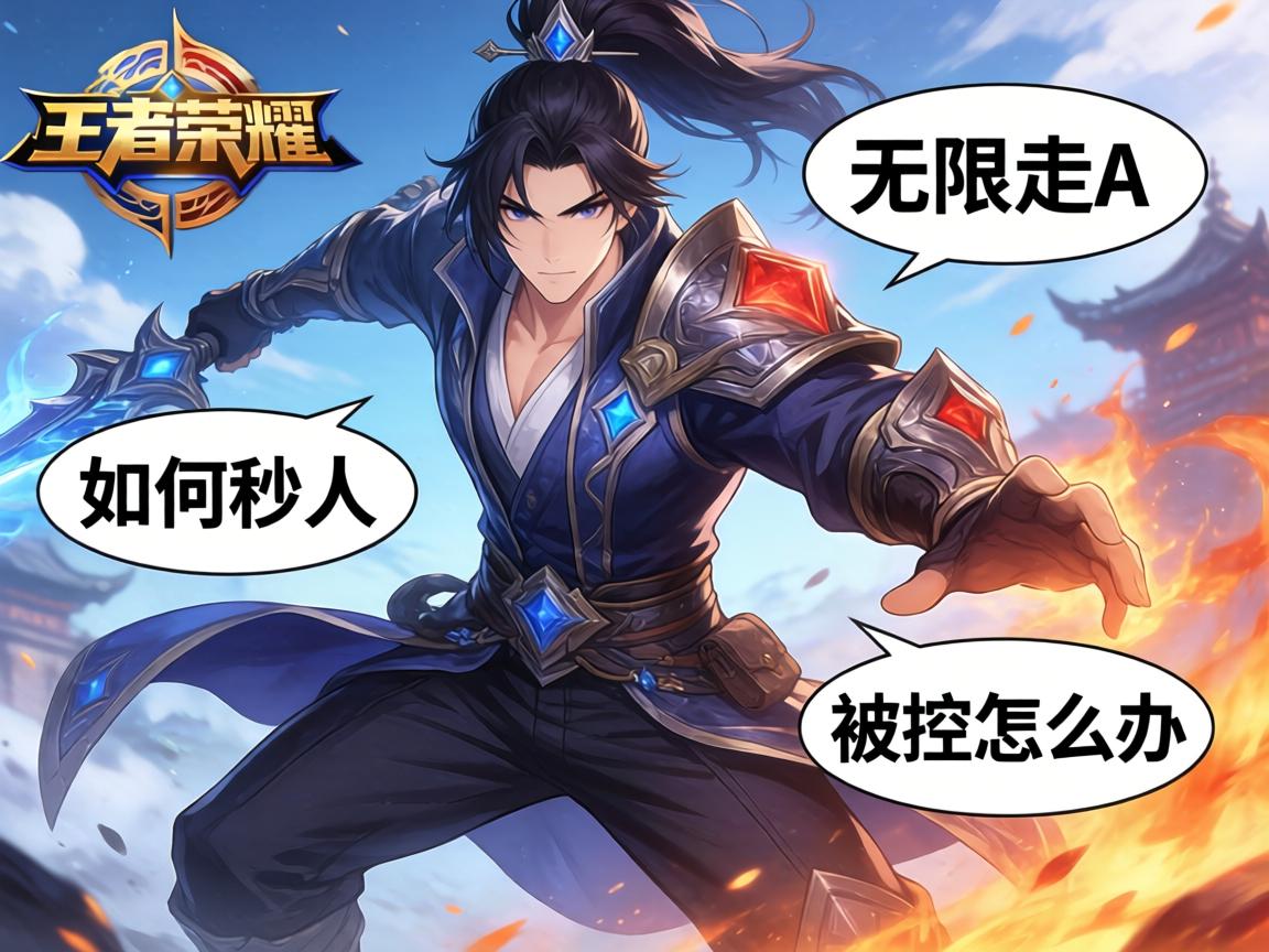 王者荣耀狄仁杰连招技巧,怎么无限走A,如何秒人,被控怎么办 王者荣耀狄仁杰连招技巧,怎么无限走A,如何秒人,被控怎么办