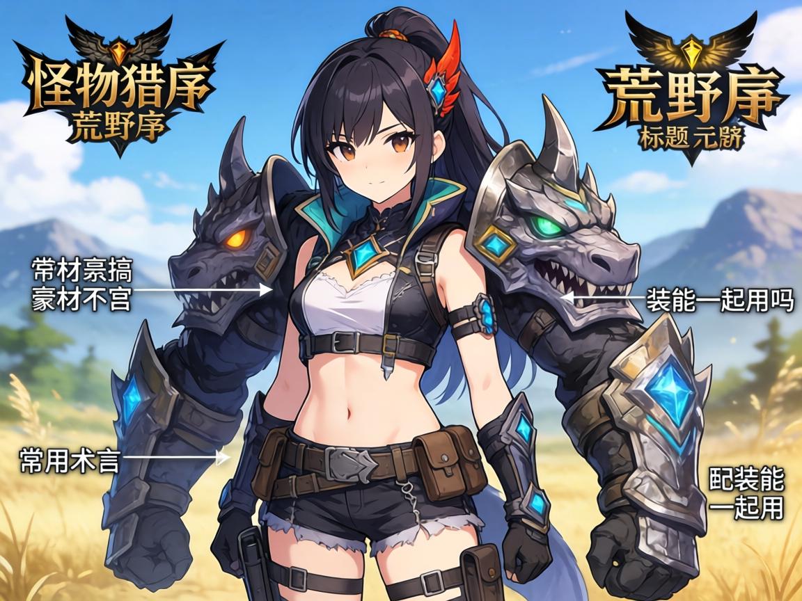 怪物猎人荒野标题素材怎么搞?常用术语和配装能一起用吗 怪物猎人荒野标题素材怎么搞?常用术语和配装能一起用吗