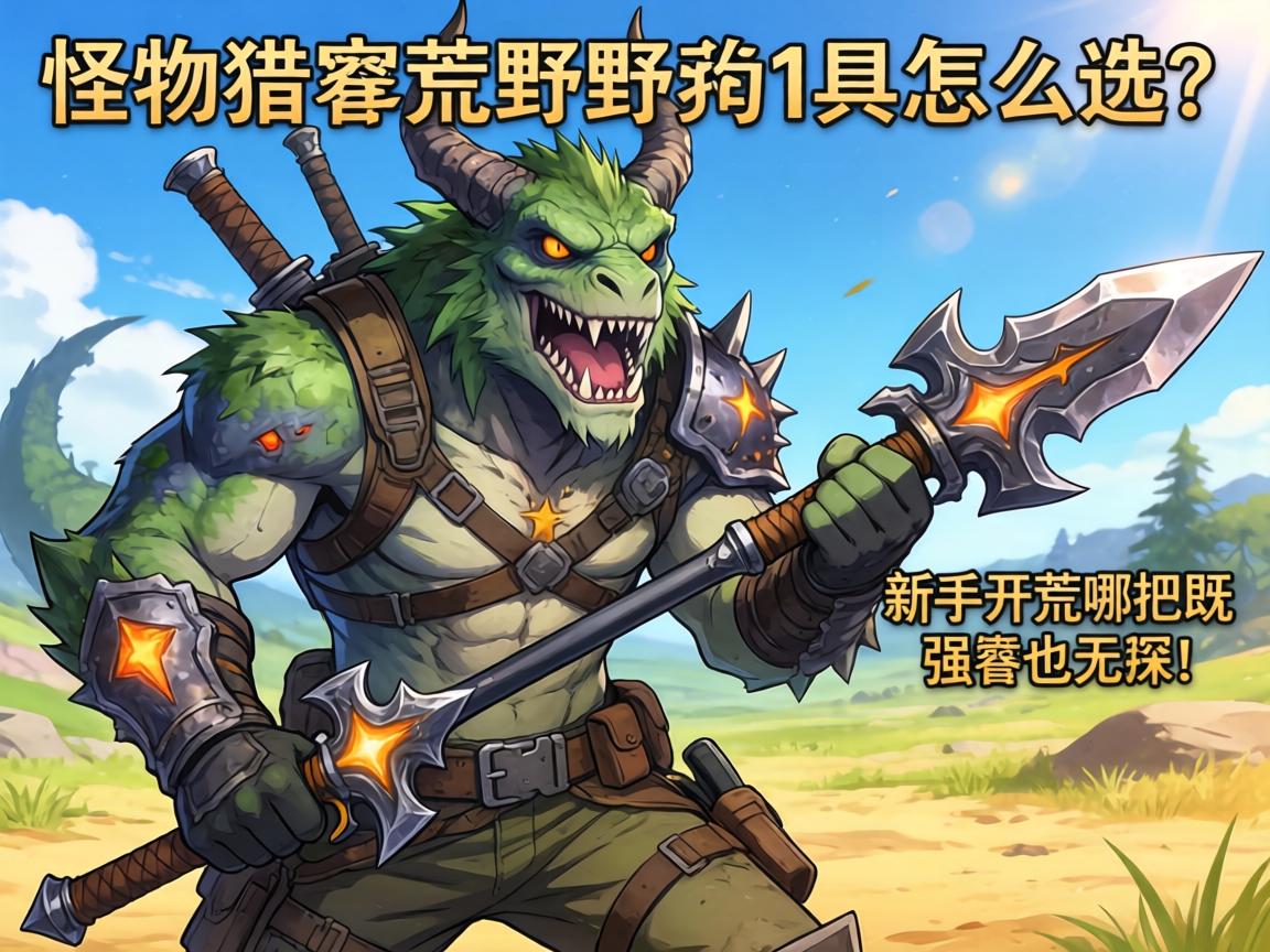 怪物猎人荒野武器怎么选?新手开荒哪把武器既强又无脑 怪物猎人荒野武器怎么选?新手开荒哪把武器既强又无脑