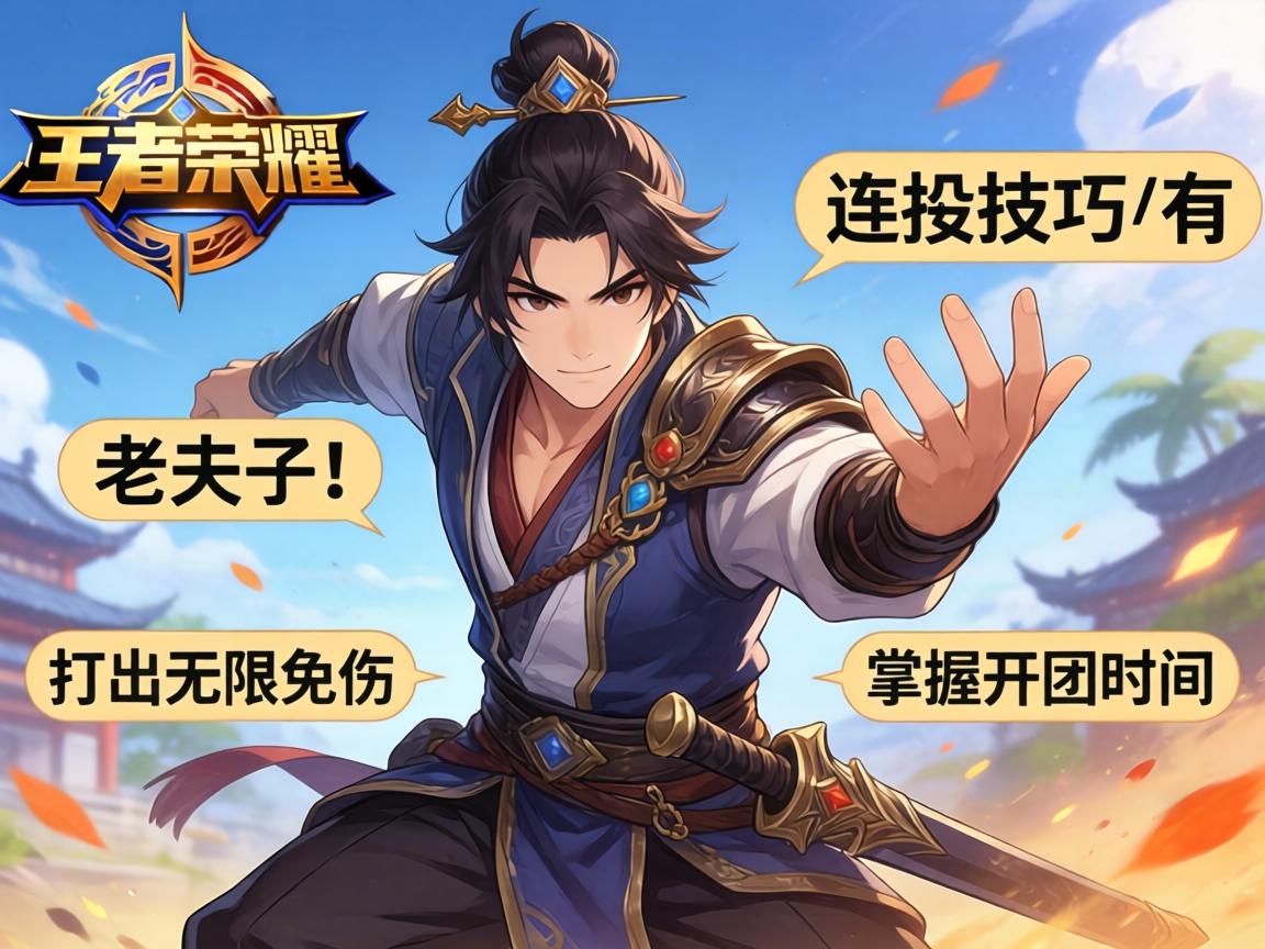 王者荣耀老夫子连招技巧有哪些,如何打出无限免伤,怎样掌握开团时机 王者荣耀老夫子连招技巧有哪些,如何打出无限免伤,怎样掌握开团时机