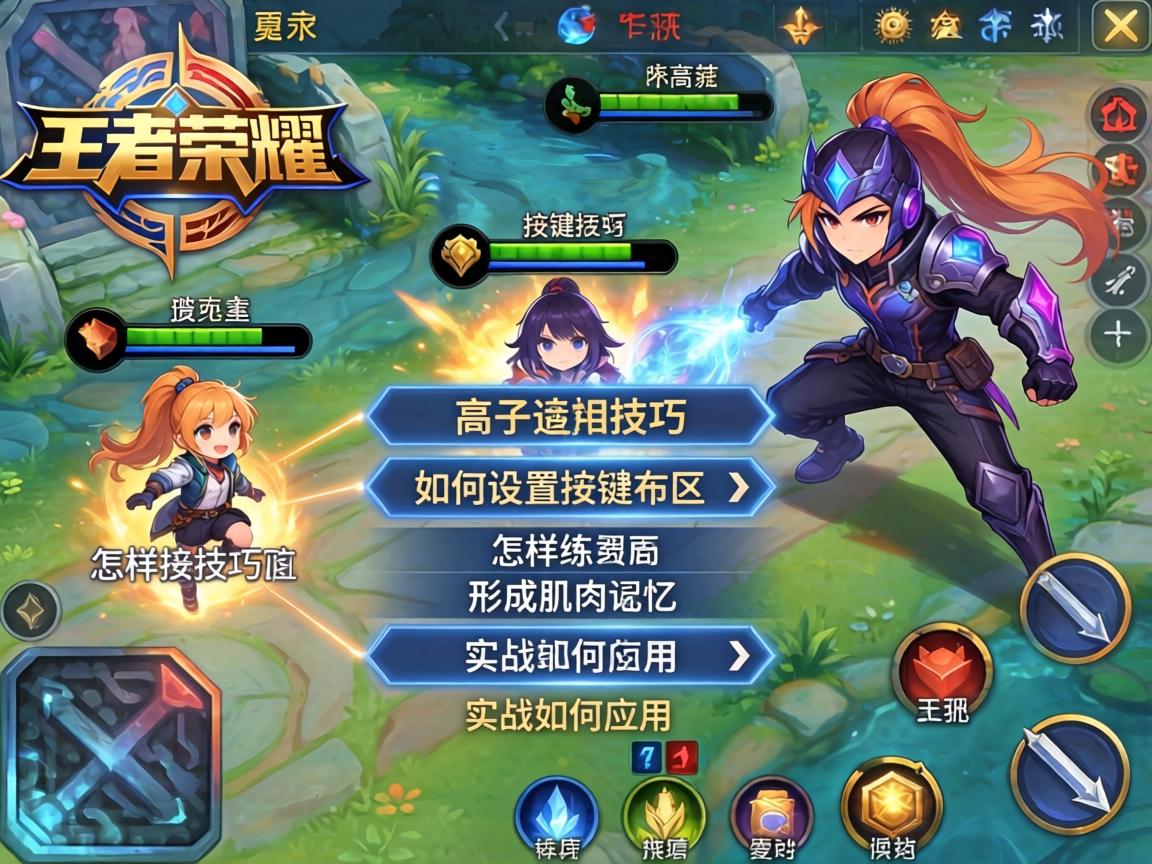 王者荣耀盒子连招技巧丨如何设置按键布局,怎样练习形成肌肉记忆,实战如何应用 王者荣耀盒子连招技巧丨如何设置按键布局,怎样练习形成肌肉记忆,实战如何应用