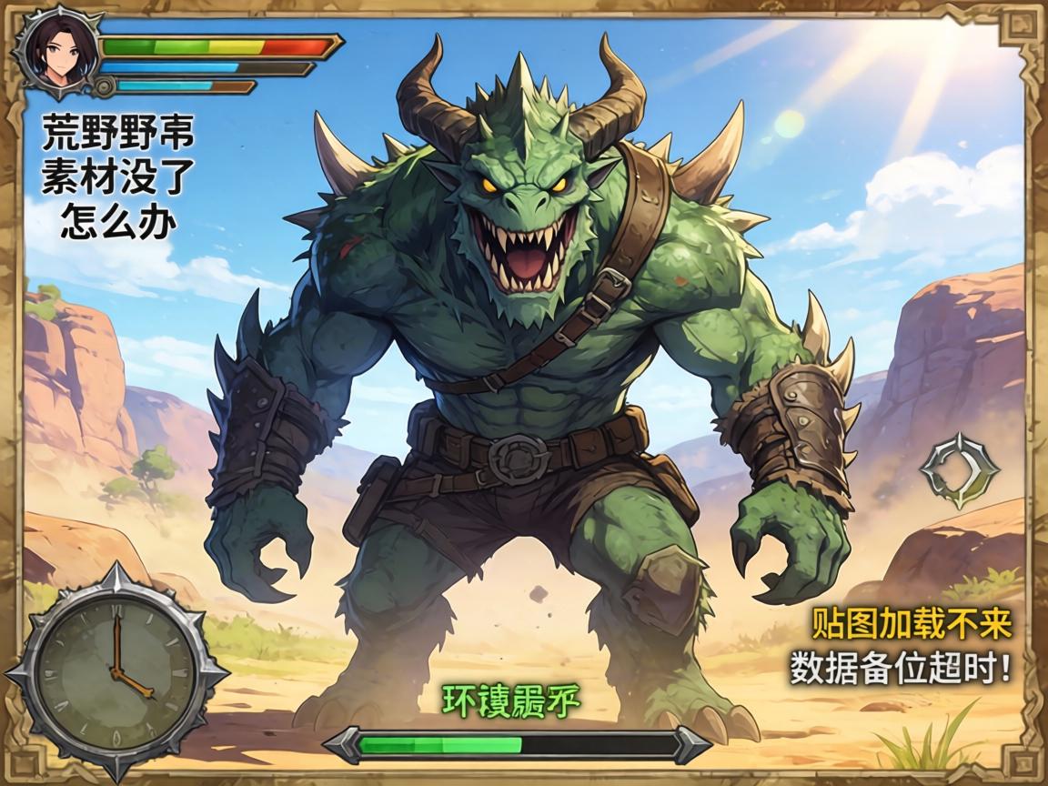 怪物猎人荒野素材没了怎么办,贴图加载不出来,环境无法加载,数据备份超时 怪物猎人荒野素材没了怎么办,贴图加载不出来,环境无法加载,数据备份超时