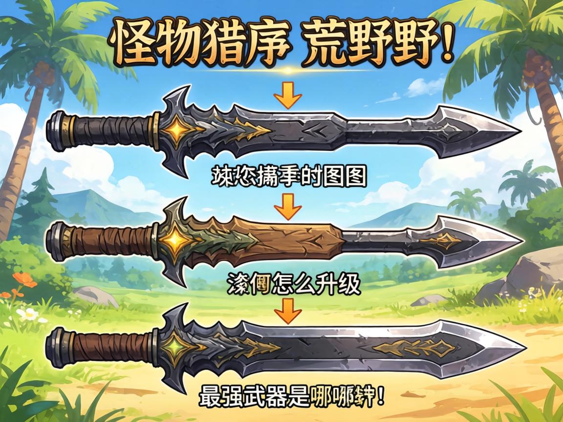 怪物猎人荒野武器图谱,武器怎么升级,最强武器是哪把 怪物猎人荒野武器图谱,武器怎么升级,最强武器是哪把