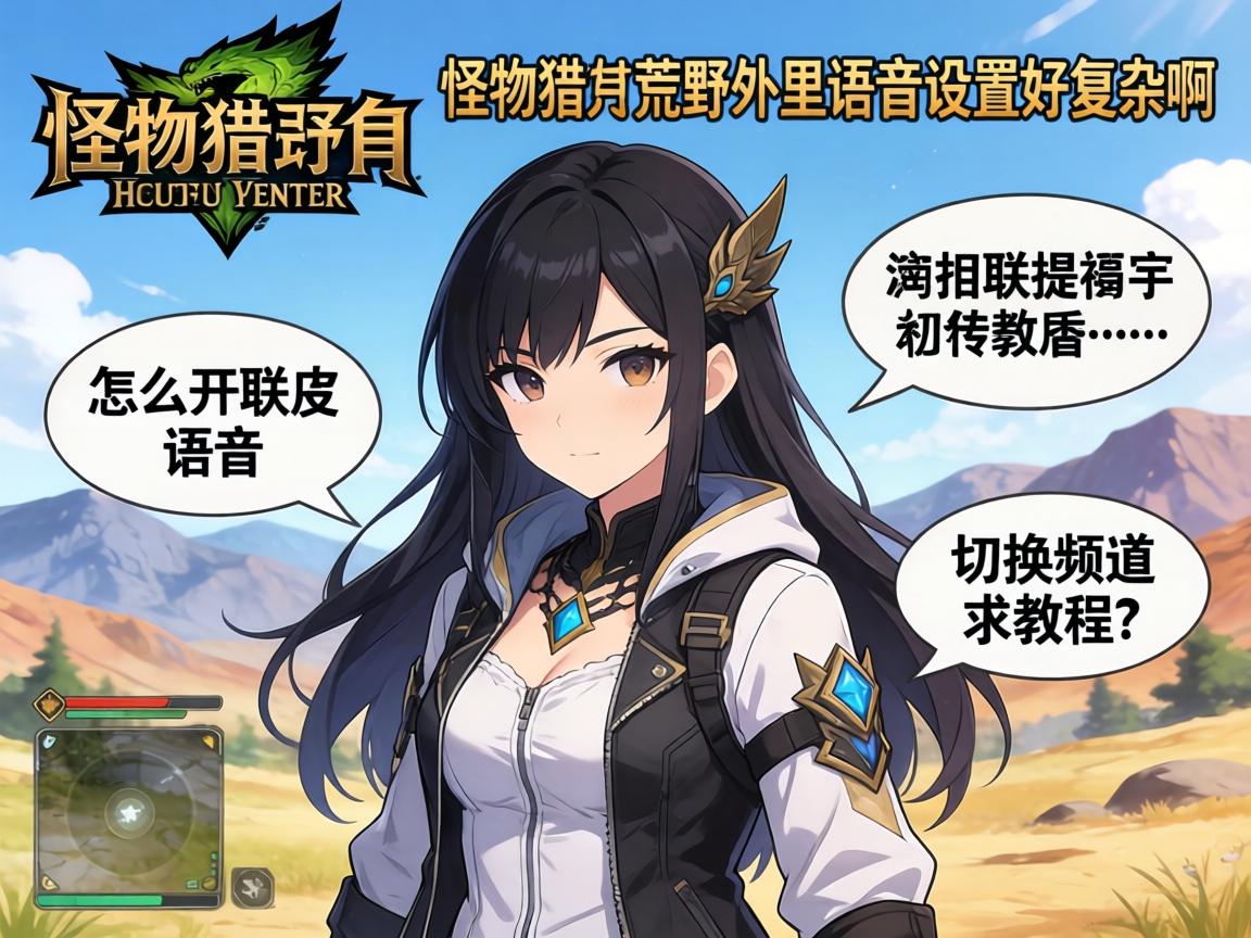怪物猎人荒野里语音设置好复杂啊,怎么开联机语音和切换频道?求教程 怪物猎人荒野里语音设置好复杂啊,怎么开联机语音和切换频道?求教程