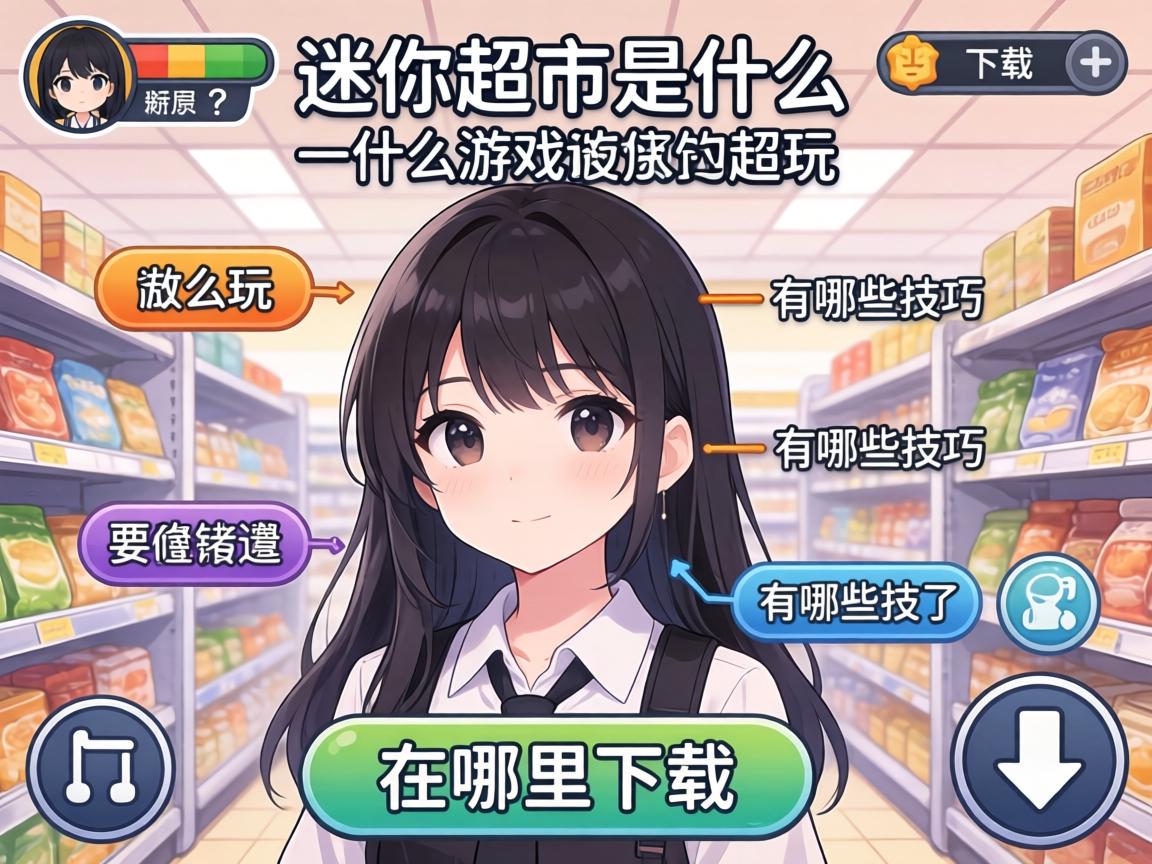迷你超市是什么游戏,怎么玩,有哪些技巧,在哪里下载 迷你超市是什么游戏,怎么玩,有哪些技巧,在哪里下载