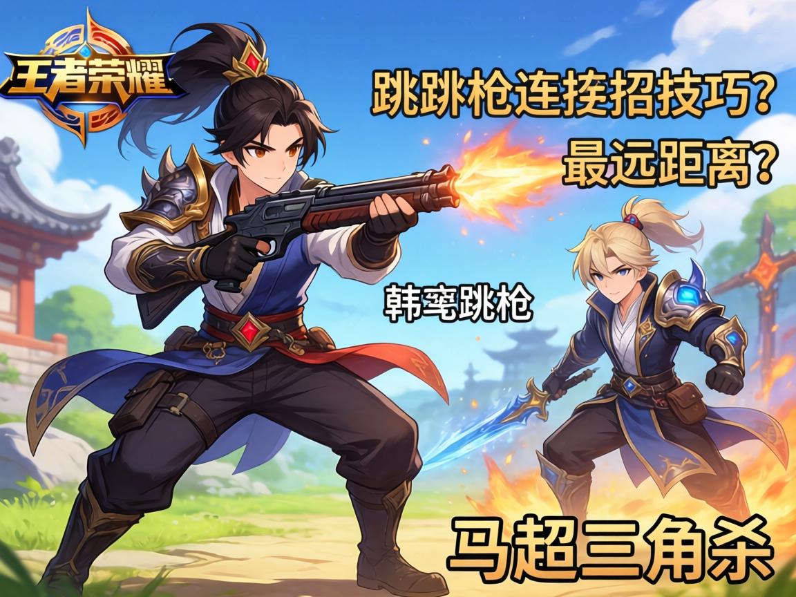 王者荣耀跳枪连招技巧,韩信跳枪最远距离是多少,如何练习马超三角杀 王者荣耀跳枪连招技巧,韩信跳枪最远距离是多少,如何练习马超三角杀