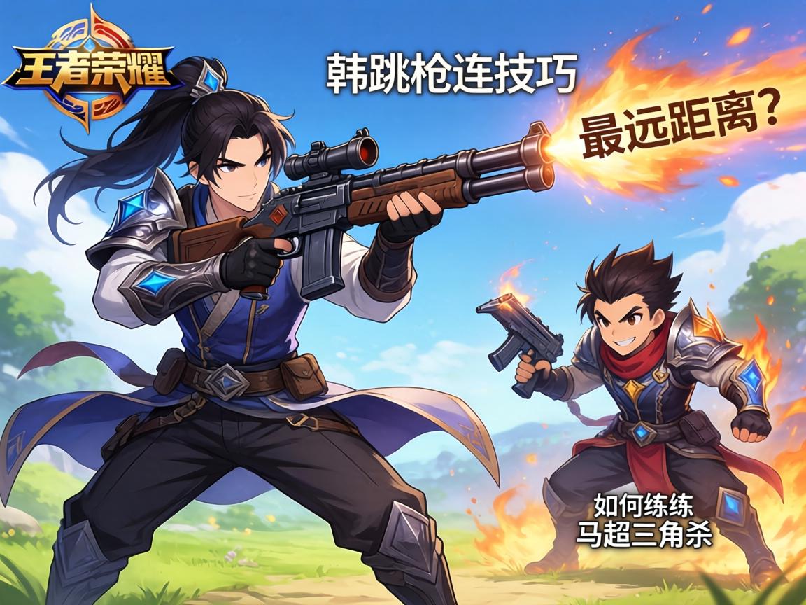 王者荣耀跳枪连招技巧,韩信跳枪最远距离是多少,如何练习马超三角杀 王者荣耀跳枪连招技巧,韩信跳枪最远距离是多少,如何练习马超三角杀