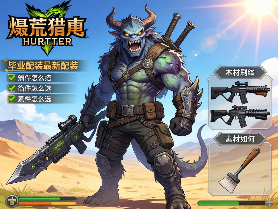 怪物猎人荒野最新配装,毕业配装怎么搭,武器词条怎么选,素材如何刷 怪物猎人荒野最新配装,毕业配装怎么搭,武器词条怎么选,素材如何刷