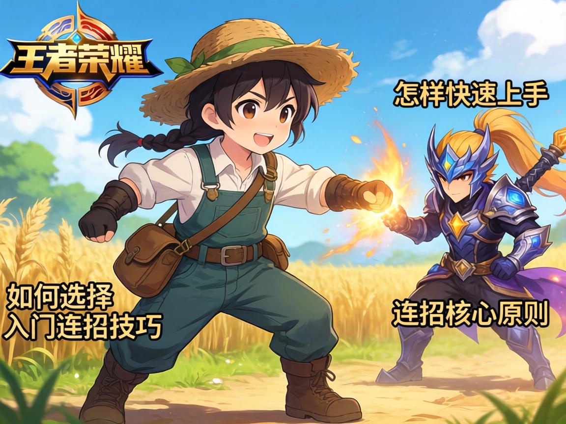 王者荣耀农民连招技巧丨如何选择入门英雄,怎样快速上手,连招核心原则是什么? 王者荣耀农民连招技巧丨如何选择入门英雄,怎样快速上手,连招核心原则是什么?