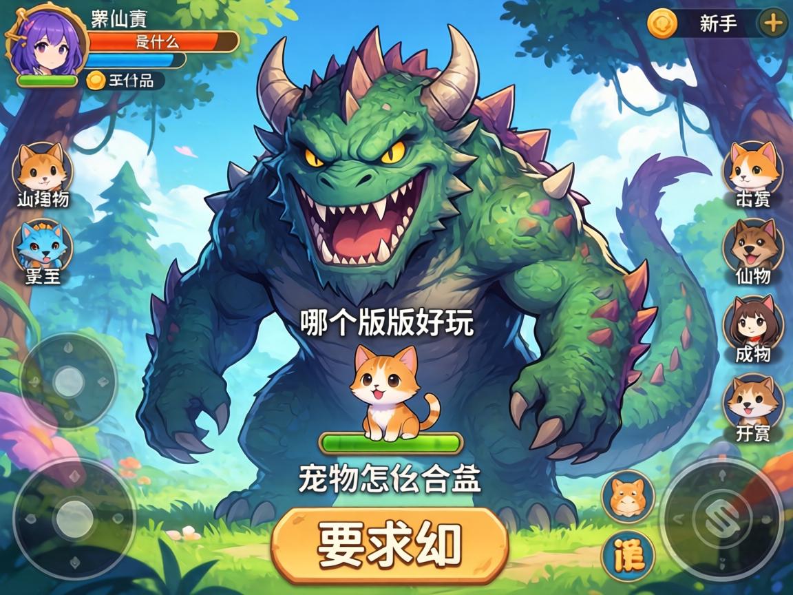 怪兽仙境是什么游戏,哪个版本好玩,宠物怎么合成,新手如何开局 怪兽仙境是什么游戏,哪个版本好玩,宠物怎么合成,新手如何开局