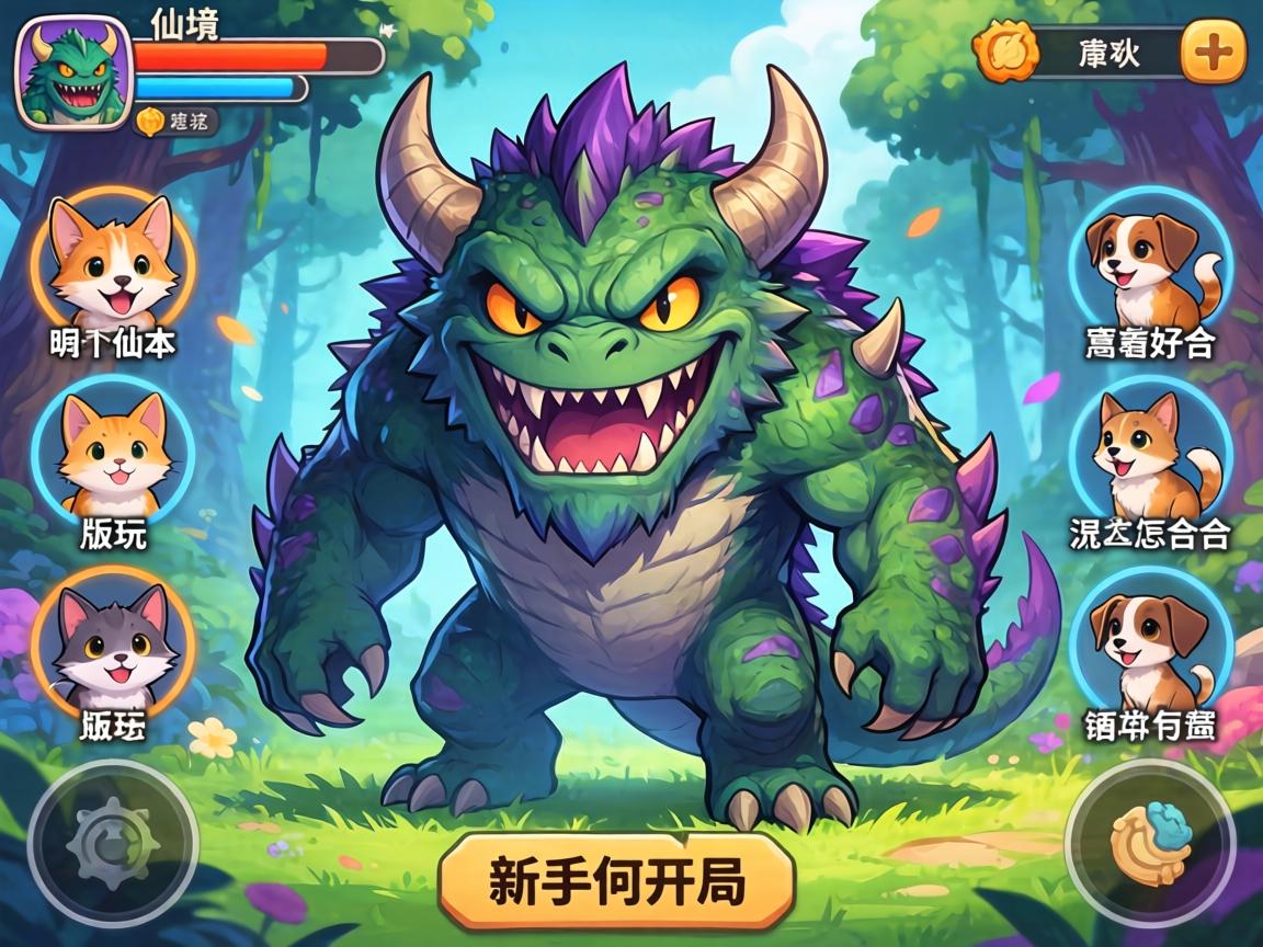 怪兽仙境是什么游戏,哪个版本好玩,宠物怎么合成,新手如何开局 怪兽仙境是什么游戏,哪个版本好玩,宠物怎么合成,新手如何开局
