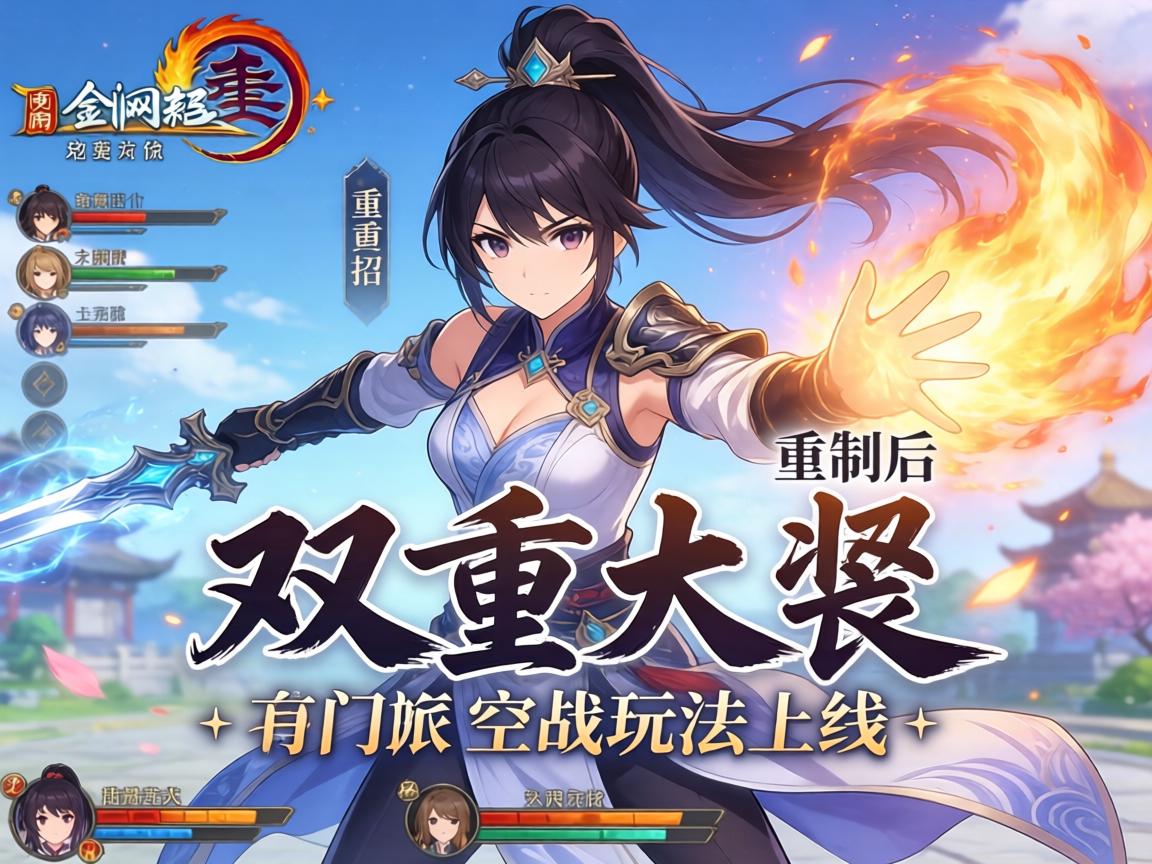 剑网3重制后双重大招 新门派空战玩法上线 剑网3重制后双重大招 新门派空战玩法上线