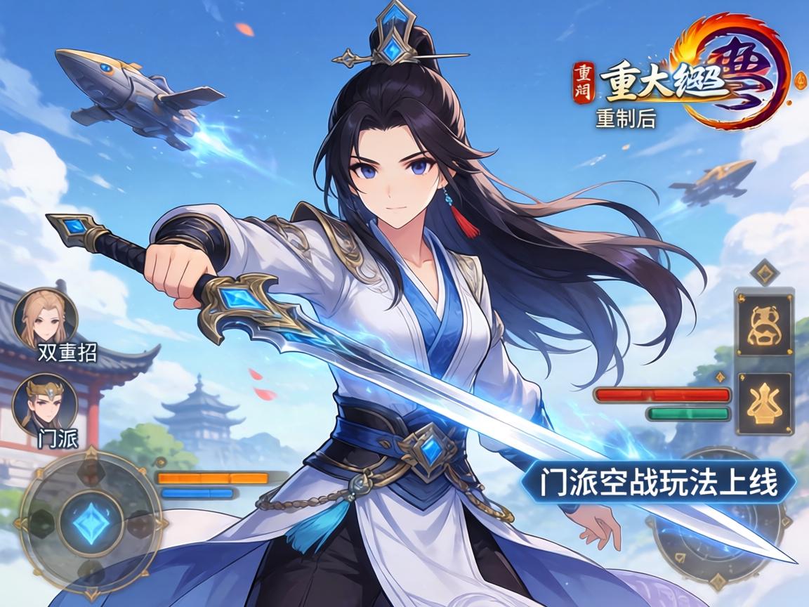 剑网3重制后双重大招 新门派空战玩法上线 剑网3重制后双重大招 新门派空战玩法上线