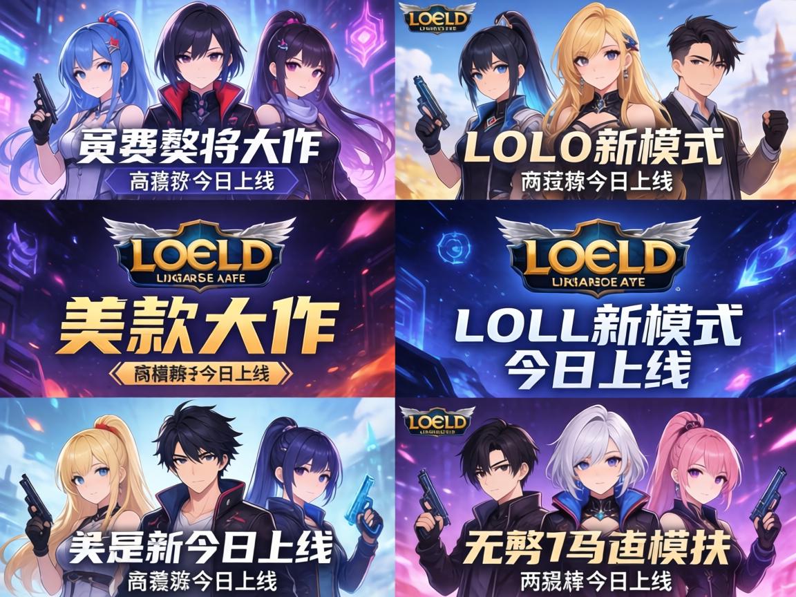 多款大作及LOL新模式今日上线 多款大作及LOL新模式今日上线