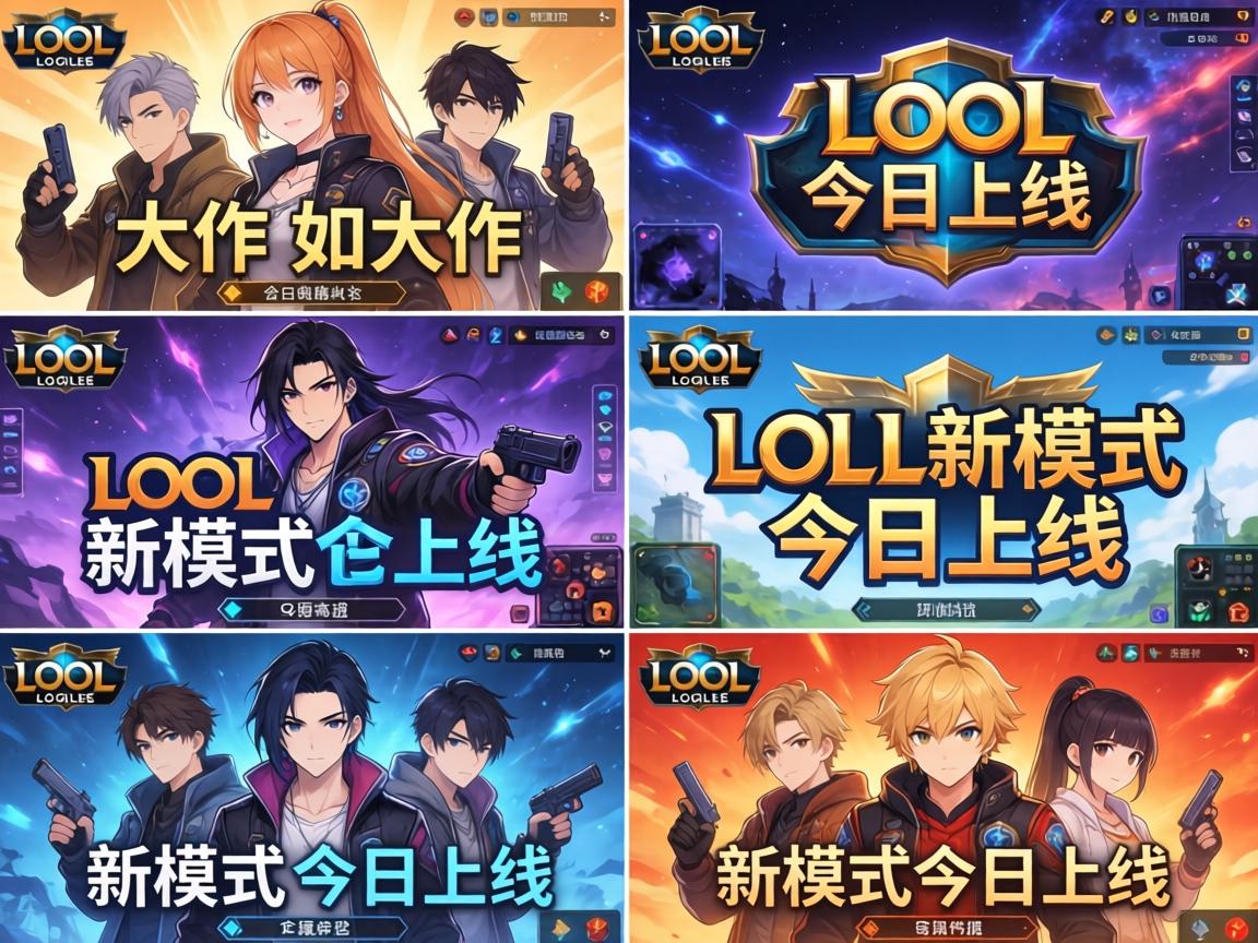 多款大作及LOL新模式今日上线 多款大作及LOL新模式今日上线