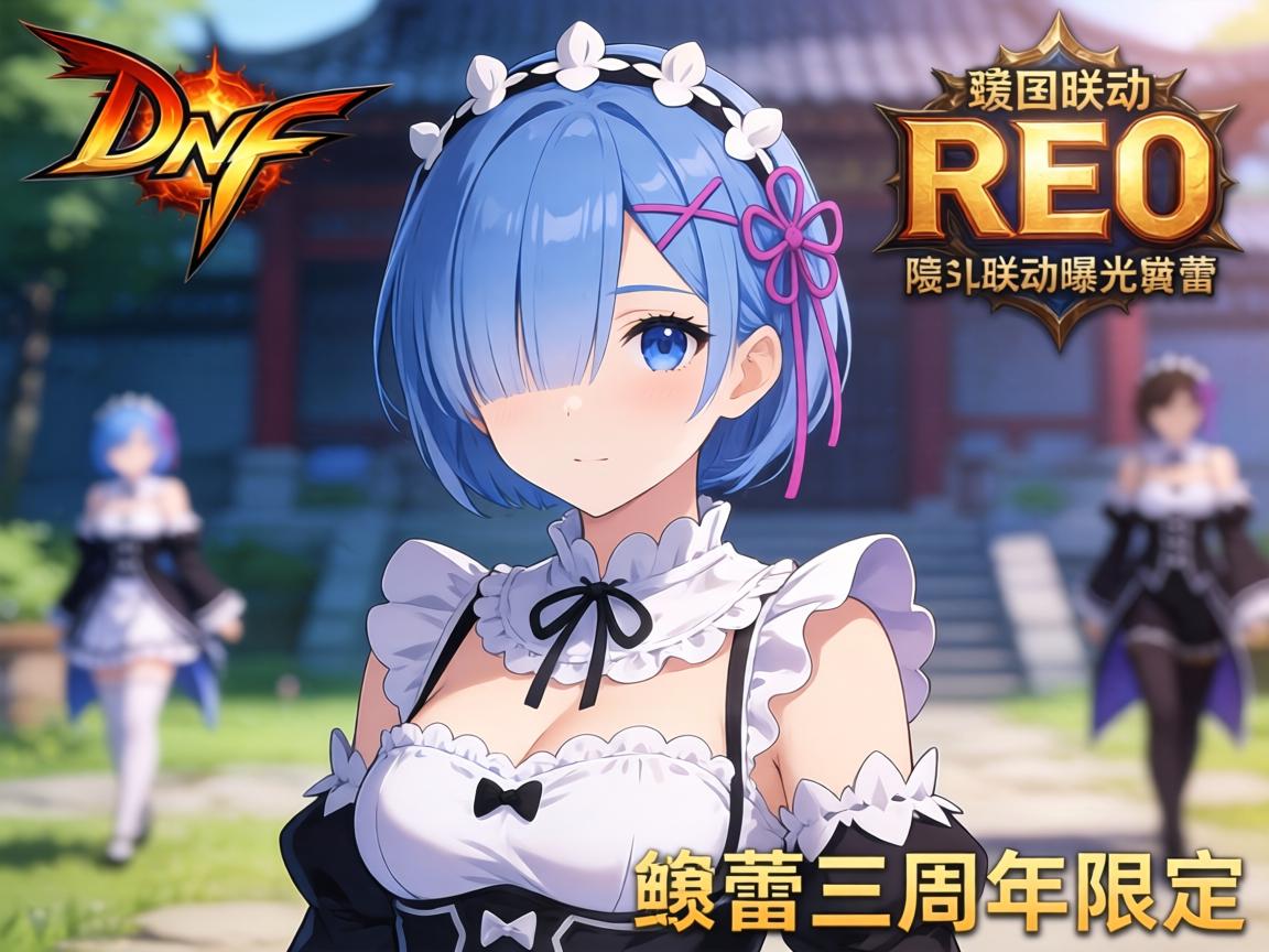 DNF RE0联动曝光蕾姆三周年限定 DNF RE0联动曝光蕾姆三周年限定