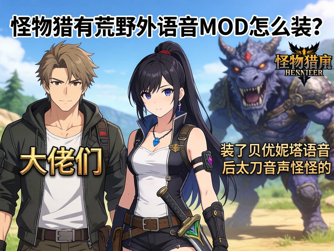 大佬们,怪物猎人荒野语音MOD怎么装?装了贝优妮塔语音后太刀音效怪怪的 大佬们,怪物猎人荒野语音MOD怎么装?装了贝优妮塔语音后太刀音效怪怪的
