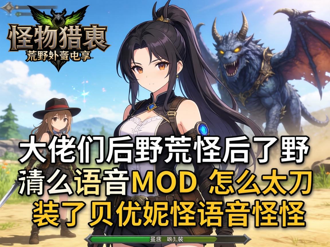 大佬们,怪物猎人荒野语音MOD怎么装?装了贝优妮塔语音后太刀音效怪怪的 大佬们,怪物猎人荒野语音MOD怎么装?装了贝优妮塔语音后太刀音效怪怪的