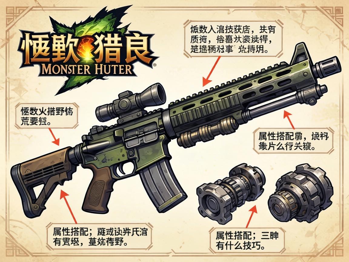 怪物猎人荒野机械武器零件,机械零件怎么获得,属性搭配有什么技巧 怪物猎人荒野机械武器零件,机械零件怎么获得,属性搭配有什么技巧