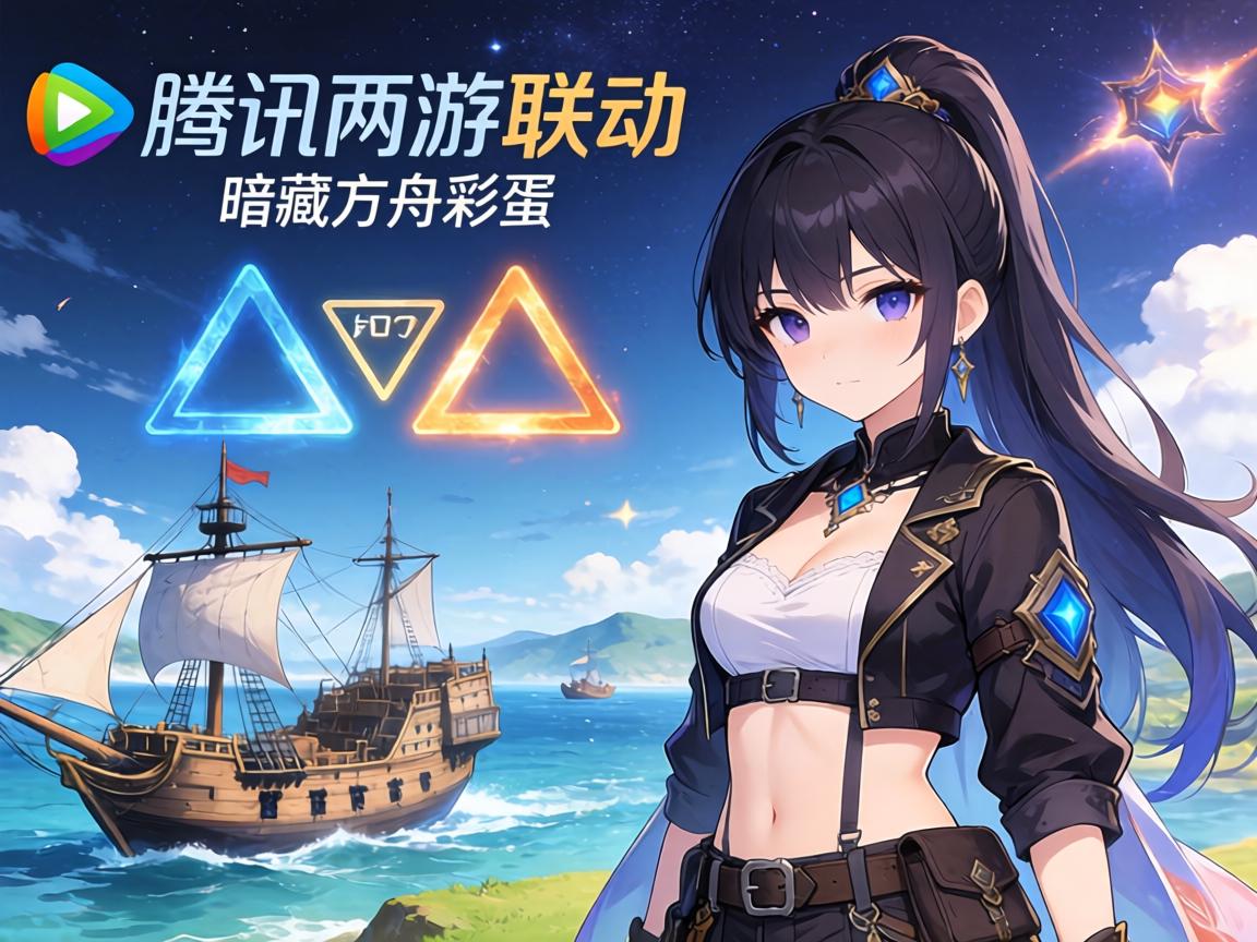 腾讯两游联动“△◇”暗藏方舟彩蛋 腾讯两游联动“△◇”暗藏方舟彩蛋