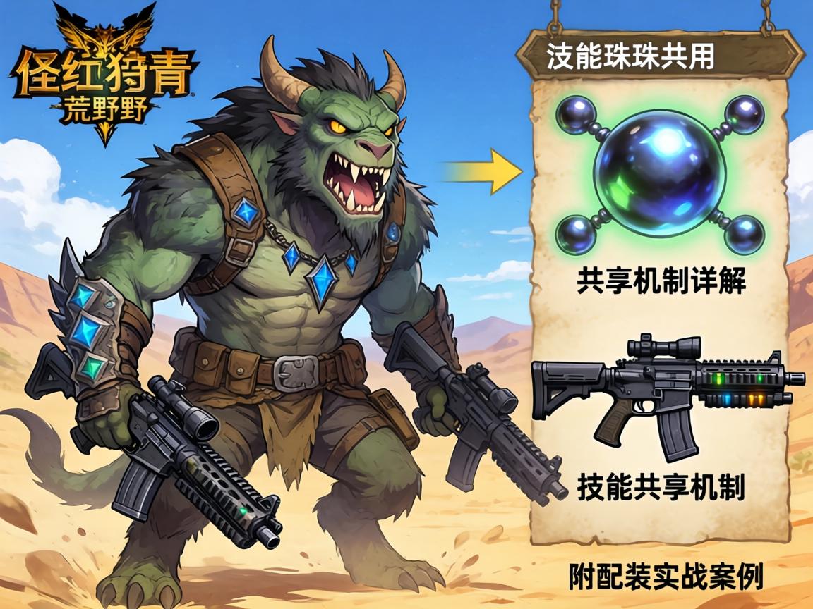 怪物猎人荒野双武器的珠子共用吗?技能共享机制详解,附配装实战案例 怪物猎人荒野双武器的珠子共用吗?技能共享机制详解,附配装实战案例